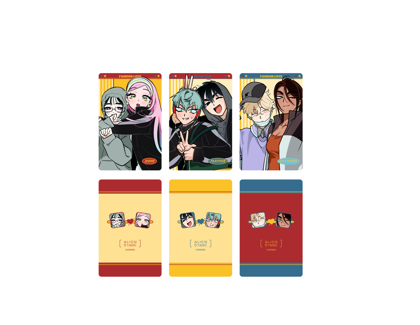 Partner Mini Card Set