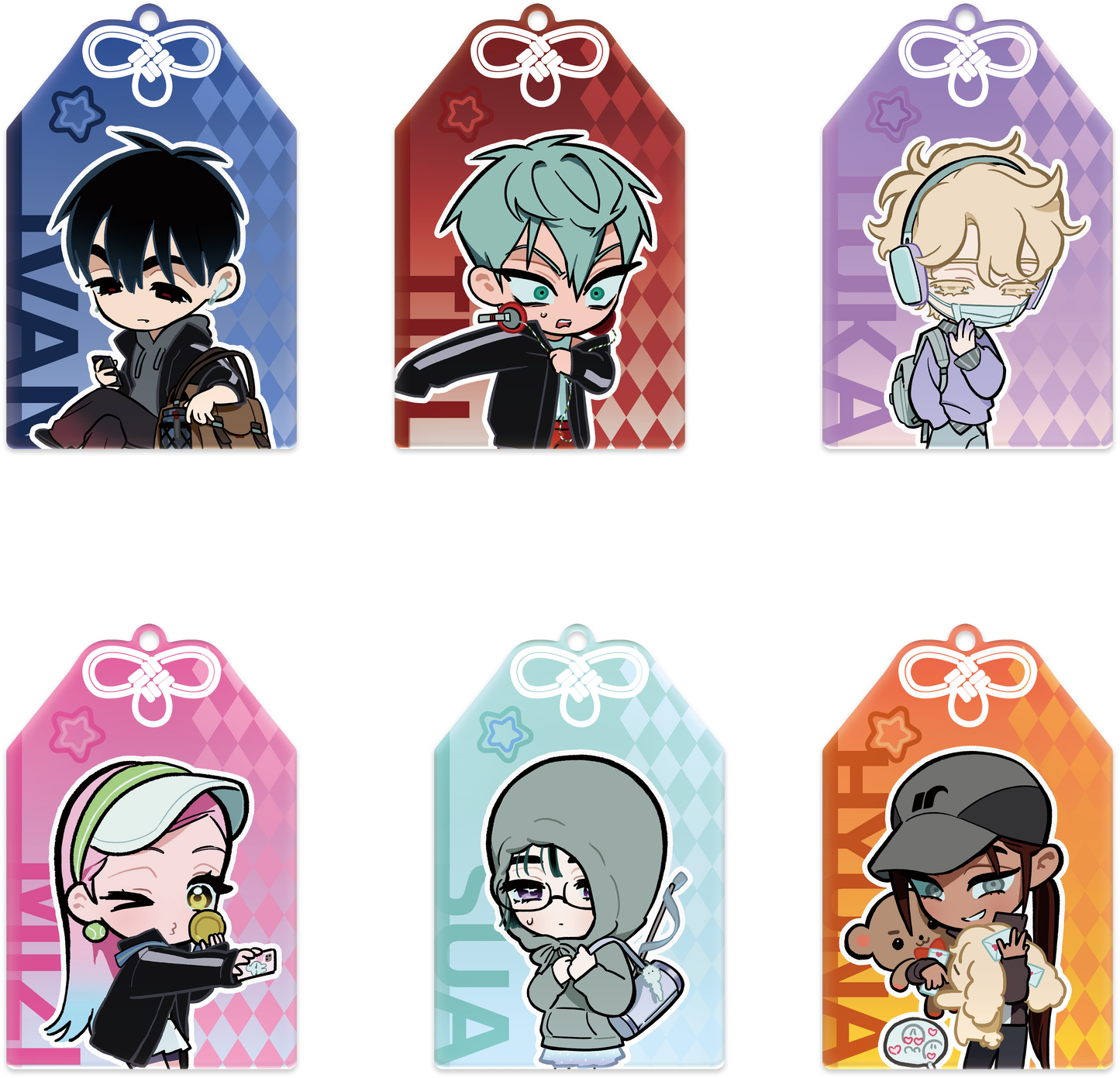 Love Amulet Keychain平安符（Box）